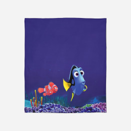 Teplá dětská deka 3D - Finding Dory