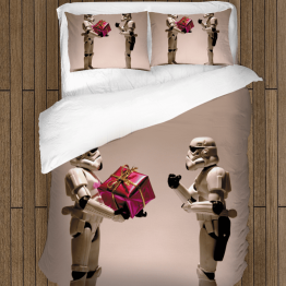 Povlečení s přikrývkou - Star Wars Christmas