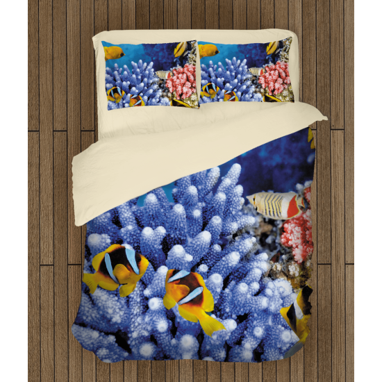 3D povlečení s přikrývkou - Bottom Of The Sea