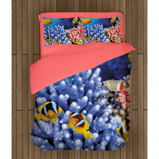3D povlečení s přikrývkou - Bottom Of The Sea