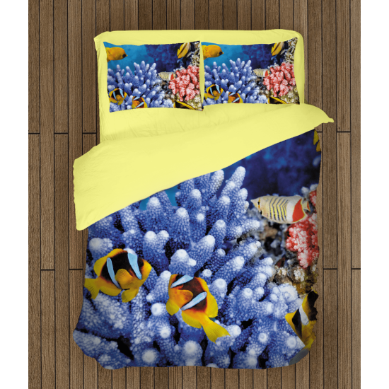 3D povlečení s přikrývkou - Bottom Of The Sea
