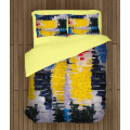3D povlečení s přikrývkou - Abstract Paint