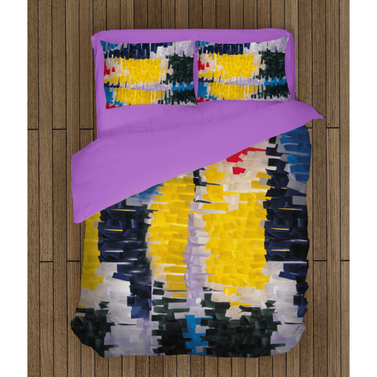 3D povlečení s přikrývkou - Abstract Paint