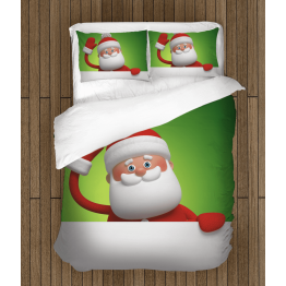 Ložní soupravy s přikrývkou - Santa Claus