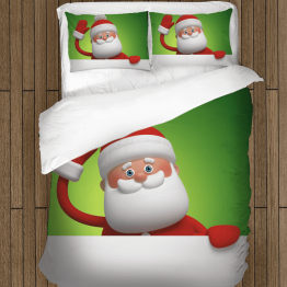 Ložní soupravy s přikrývkou - Santa Claus
