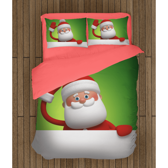 Ložní soupravy s přikrývkou - Santa Claus