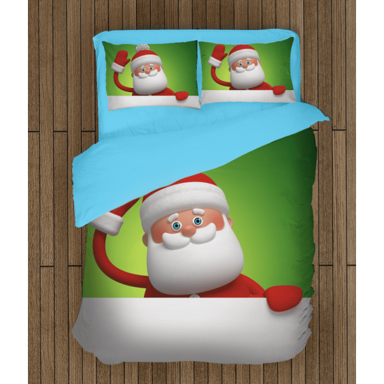 Ložní soupravy s přikrývkou - Santa Claus