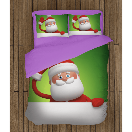 Ložní soupravy s přikrývkou - Santa Claus