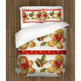 Povlečení s přikrývkou - Christmas Smiles