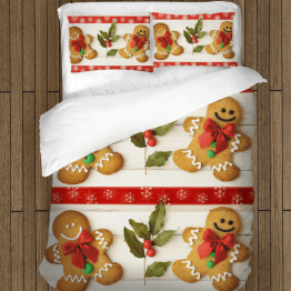 Povlečení s přikrývkou - Christmas Smiles