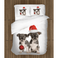 Ložní souprava - Christmas Puppies