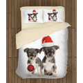 Ložní souprava - Christmas Puppies