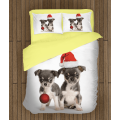 Ložní souprava - Christmas Puppies