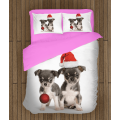Ložní souprava - Christmas Puppies
