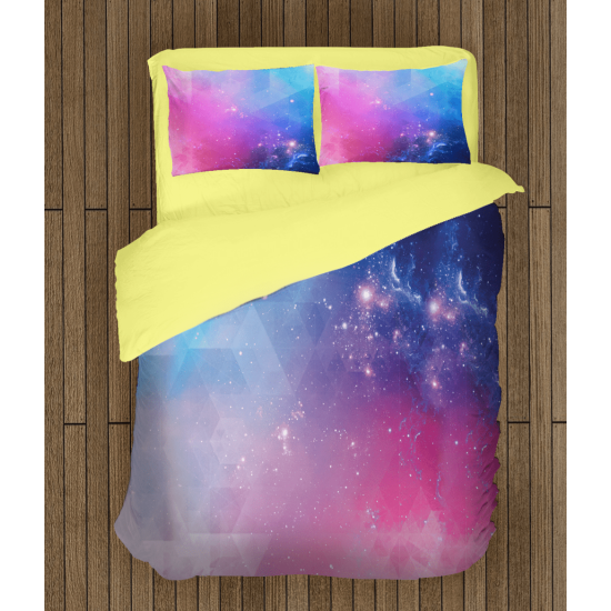 3D povlečení s přikrývkou - Abstract Galaxy