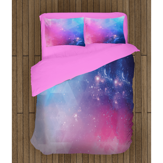 3D povlečení s přikrývkou - Abstract Galaxy