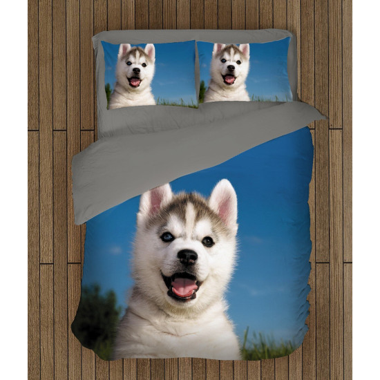 Povlečení s přikrývkou - Baby Husky