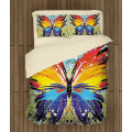 Povlečení s přikrývkou - Jazzy butterfly