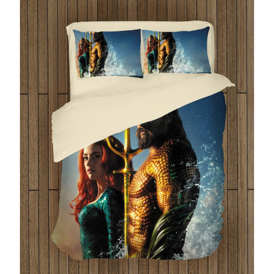 Povlečení s přikrývkou - Aquaman and Mera