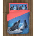 Povlečení s přikrývkou - Two Dolphins