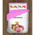 Povlečení s přikrývkou - French Macarons