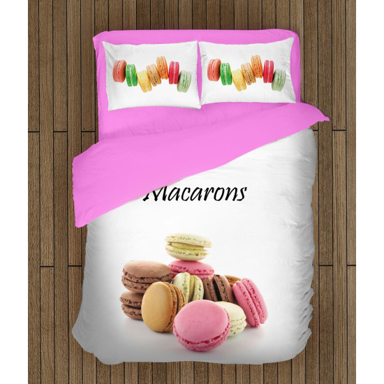 Povlečení s přikrývkou - French Macarons