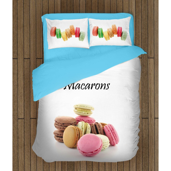 Povlečení s přikrývkou - French Macarons