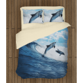 Povlečení s přikrývkou - Dolphins Dance
