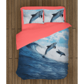 Povlečení s přikrývkou - Dolphins Dance