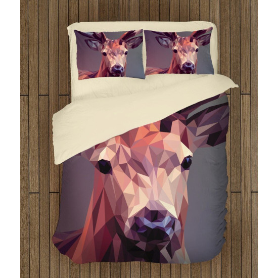 Povlečení s přikrývkou - Deer Geometric