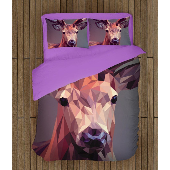 Povlečení s přikrývkou - Deer Geometric
