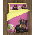 Povlečení s přikrývkou - Yorkshiere Terrier Pink
