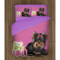 Povlečení s přikrývkou - Yorkshiere Terrier Pink