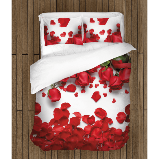 Povlečení s přikrývkou - Roses Romance