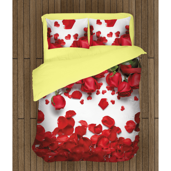 Povlečení s přikrývkou - Roses Romance