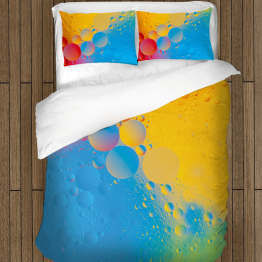 3D povlečení s přikrývkou - Color Cyrcles