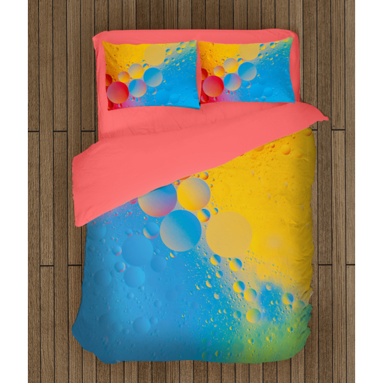 3D povlečení s přikrývkou - Color Cyrcles