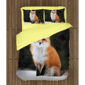 3D povlečení s přikrývkou - Fox