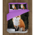 3D povlečení s přikrývkou - Fox