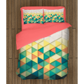 3D povlečení s přikrývkou - Color Triangles