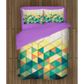 3D povlečení s přikrývkou - Color Triangles