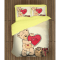 Povlečení s přikrývkou - Teddy Bear in Love