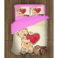 Povlečení s přikrývkou - Teddy Bear in Love