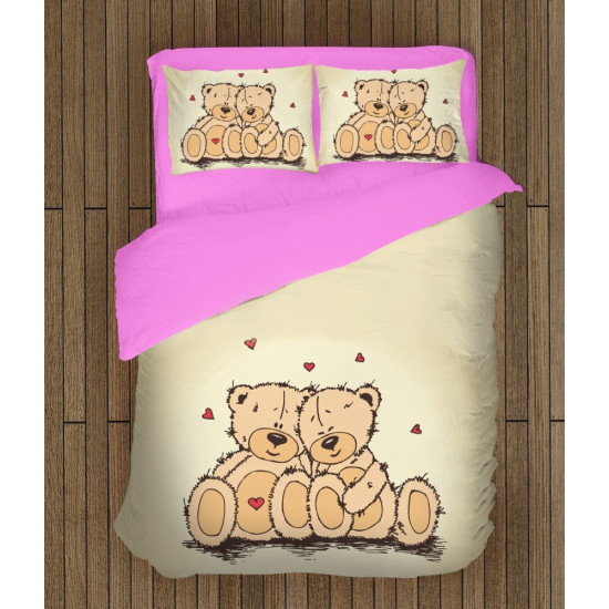 Povlečení s přikrývkou - Bears in Love
