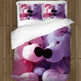 Povlečení s přikrývkou - Teddy Bears