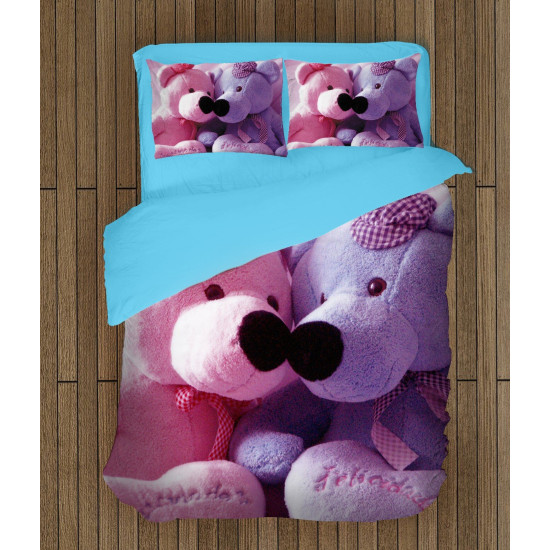 Povlečení s přikrývkou - Teddy Bears
