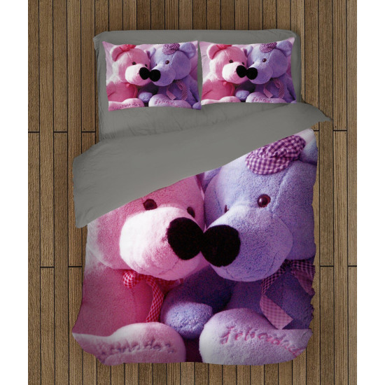 Povlečení s přikrývkou - Teddy Bears