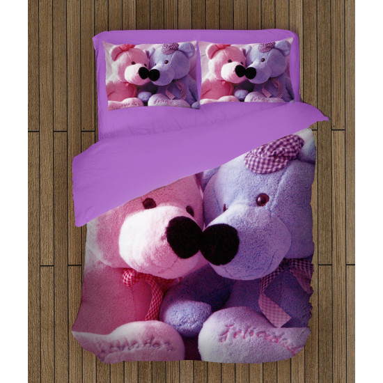 Povlečení s přikrývkou - Teddy Bears