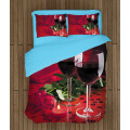 Povlečení s přikrývkou- Red Wine