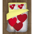 Povlečení s přikrývkou - Hanging Hearts
